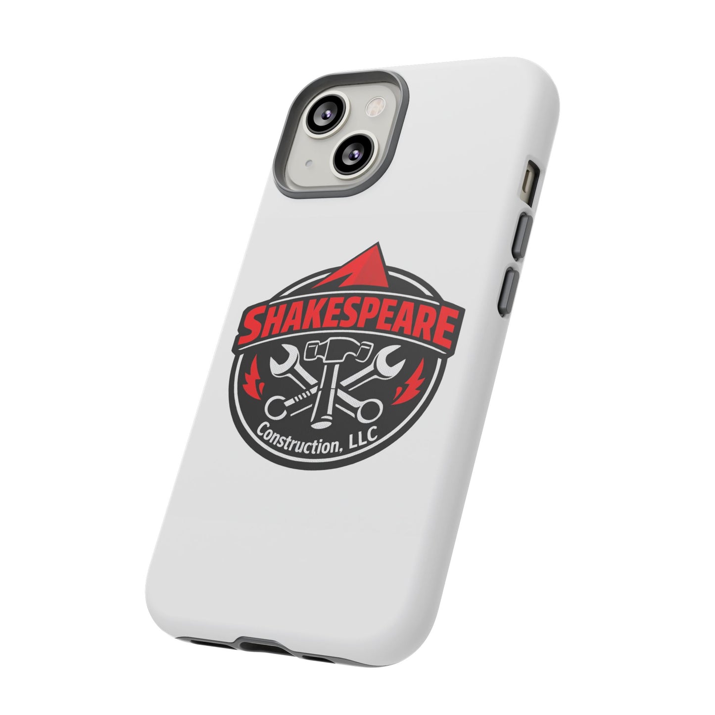 Tough Cases: Shakespeare Construction Logo Phone Case