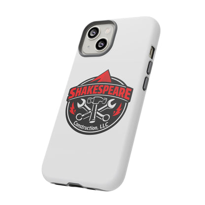 Tough Cases: Shakespeare Construction Logo Phone Case