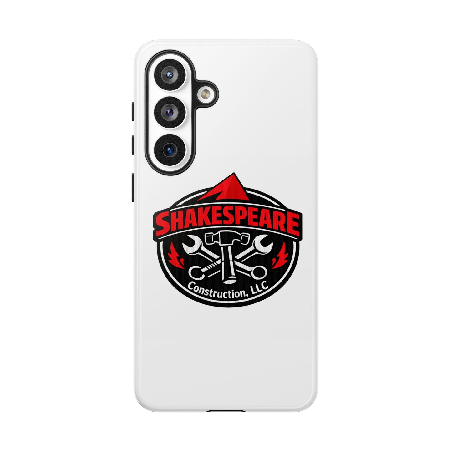 Tough Cases: Shakespeare Construction Logo Phone Case