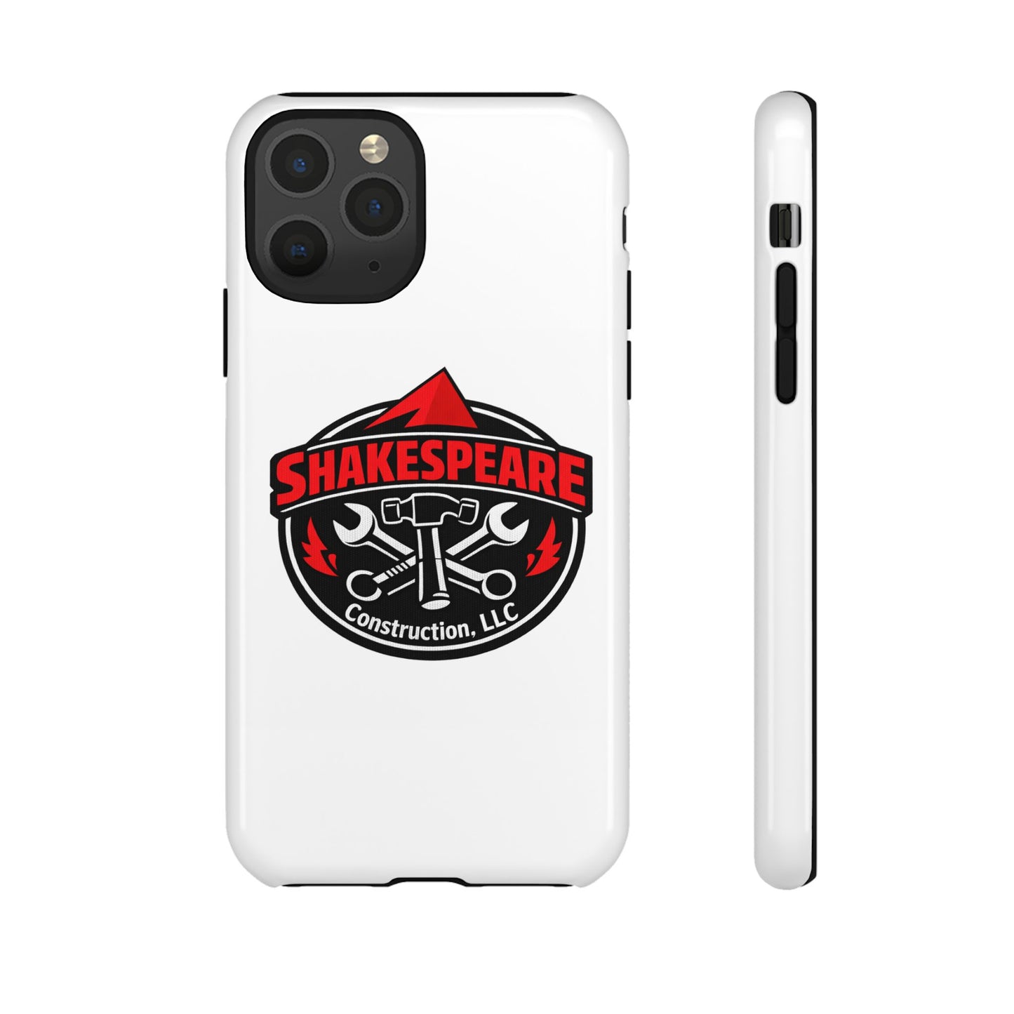Tough Cases: Shakespeare Construction Logo Phone Case