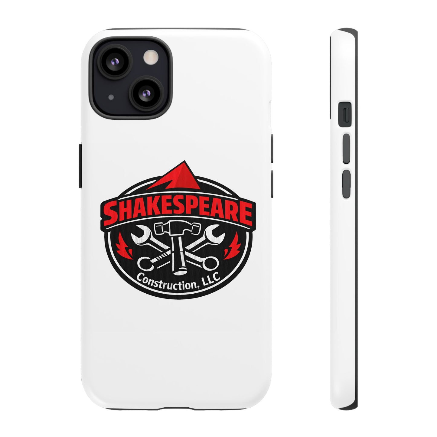 Tough Cases: Shakespeare Construction Logo Phone Case