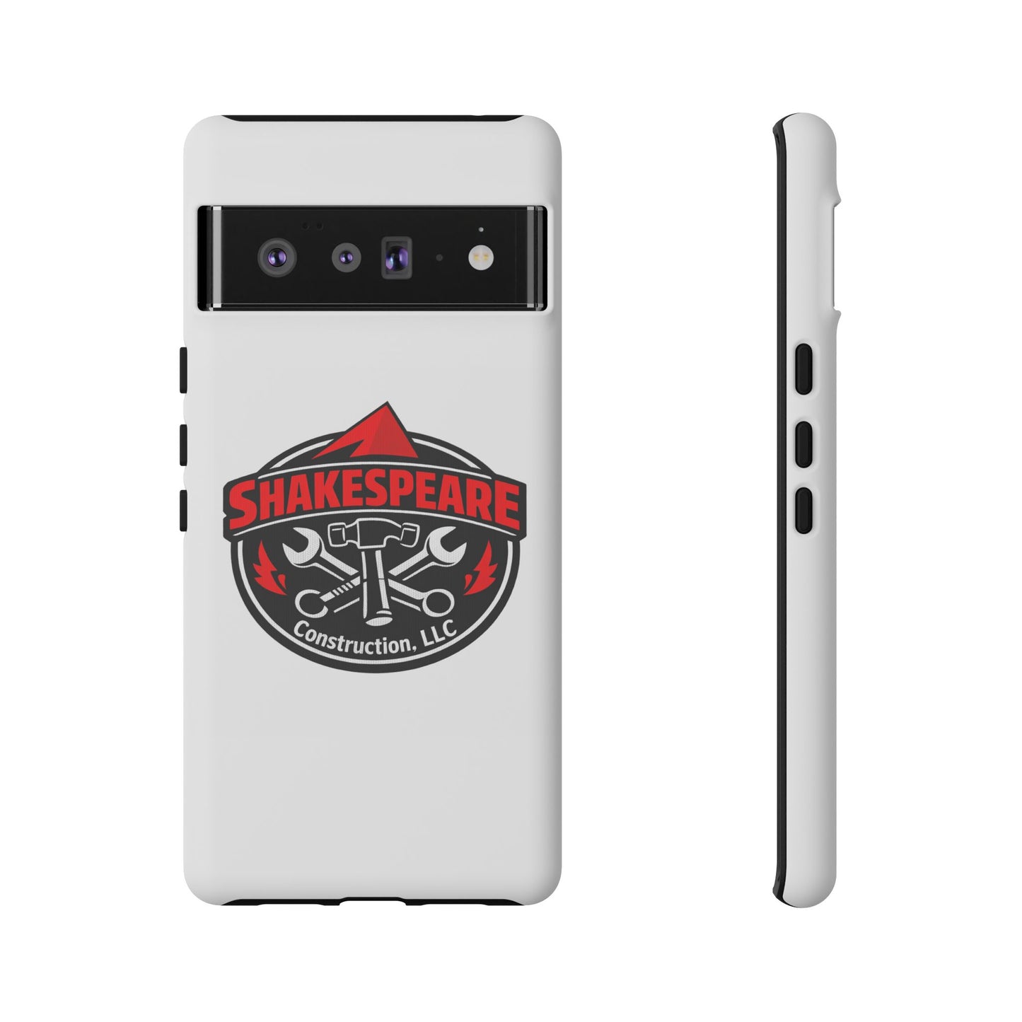 Tough Cases: Shakespeare Construction Logo Phone Case