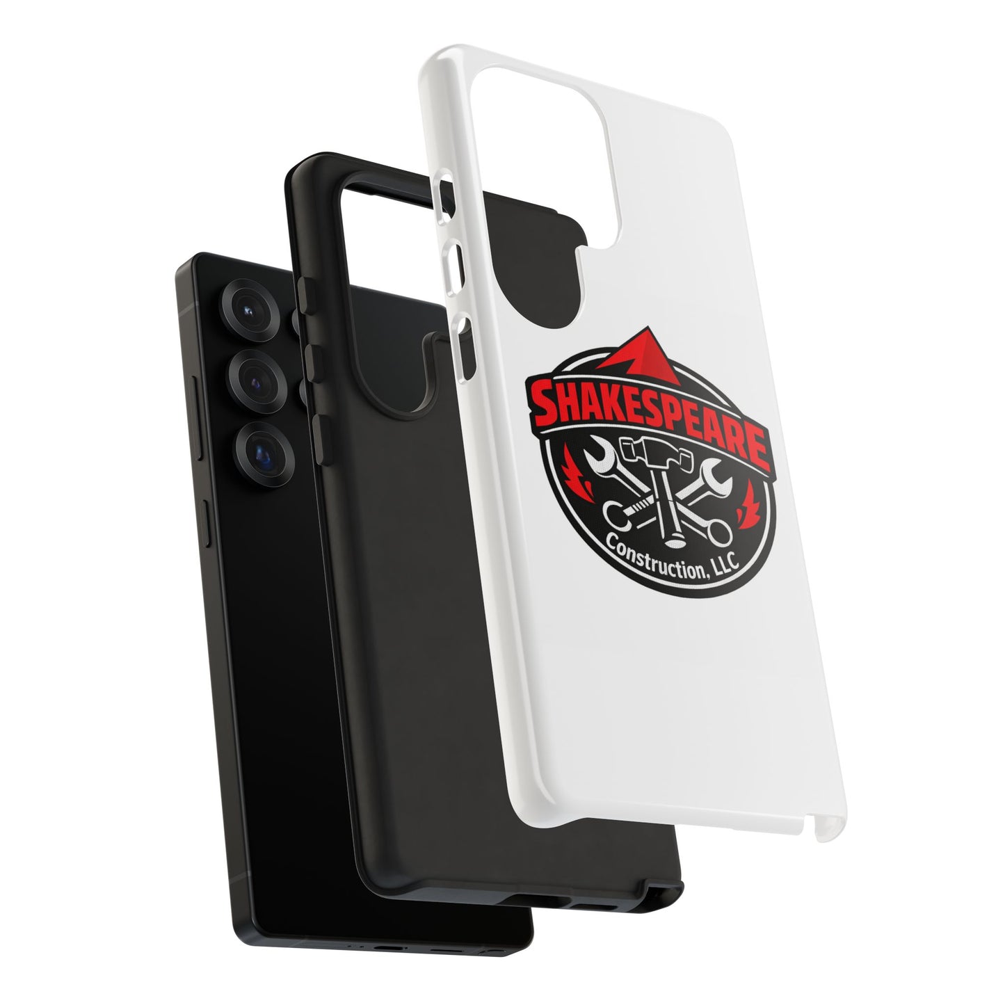 Tough Cases: Shakespeare Construction Logo Phone Case