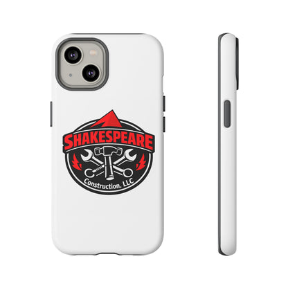 Tough Cases: Shakespeare Construction Logo Phone Case
