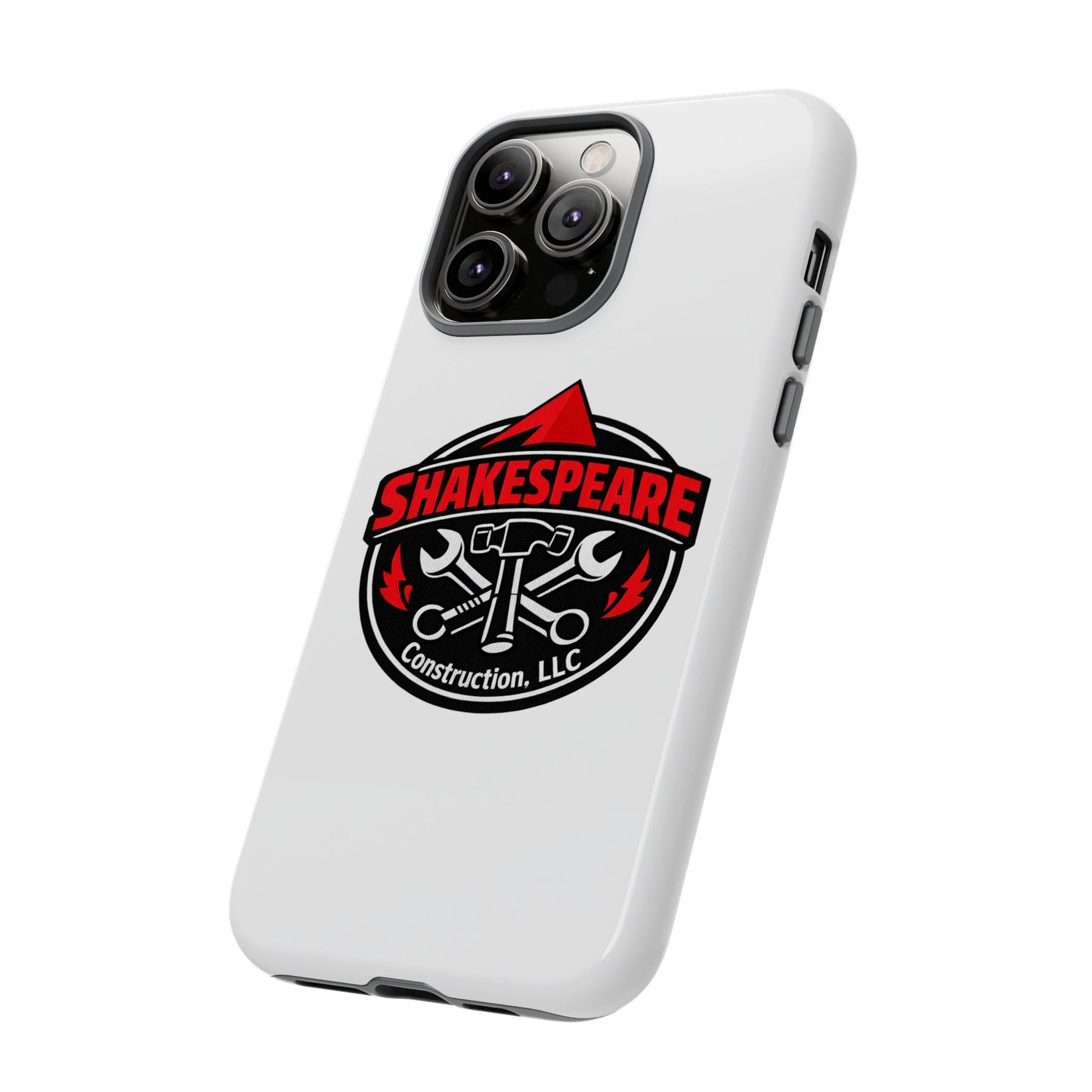 Tough Cases: Shakespeare Construction Logo Phone Case