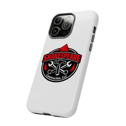 Tough Cases: Shakespeare Construction Logo Phone Case