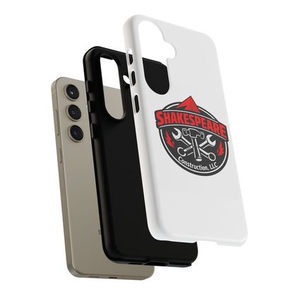 Tough Cases: Shakespeare Construction Logo Phone Case