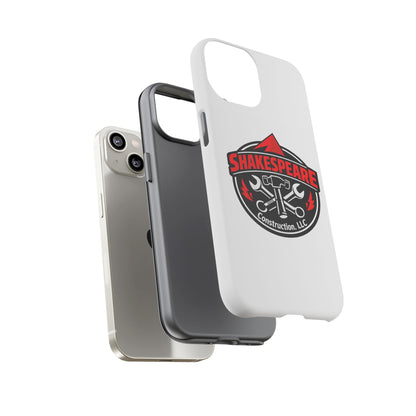 Tough Cases: Shakespeare Construction Logo Phone Case