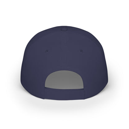 Groom Baseball Cap — Embroidered Red Low Profile Wedding Hat