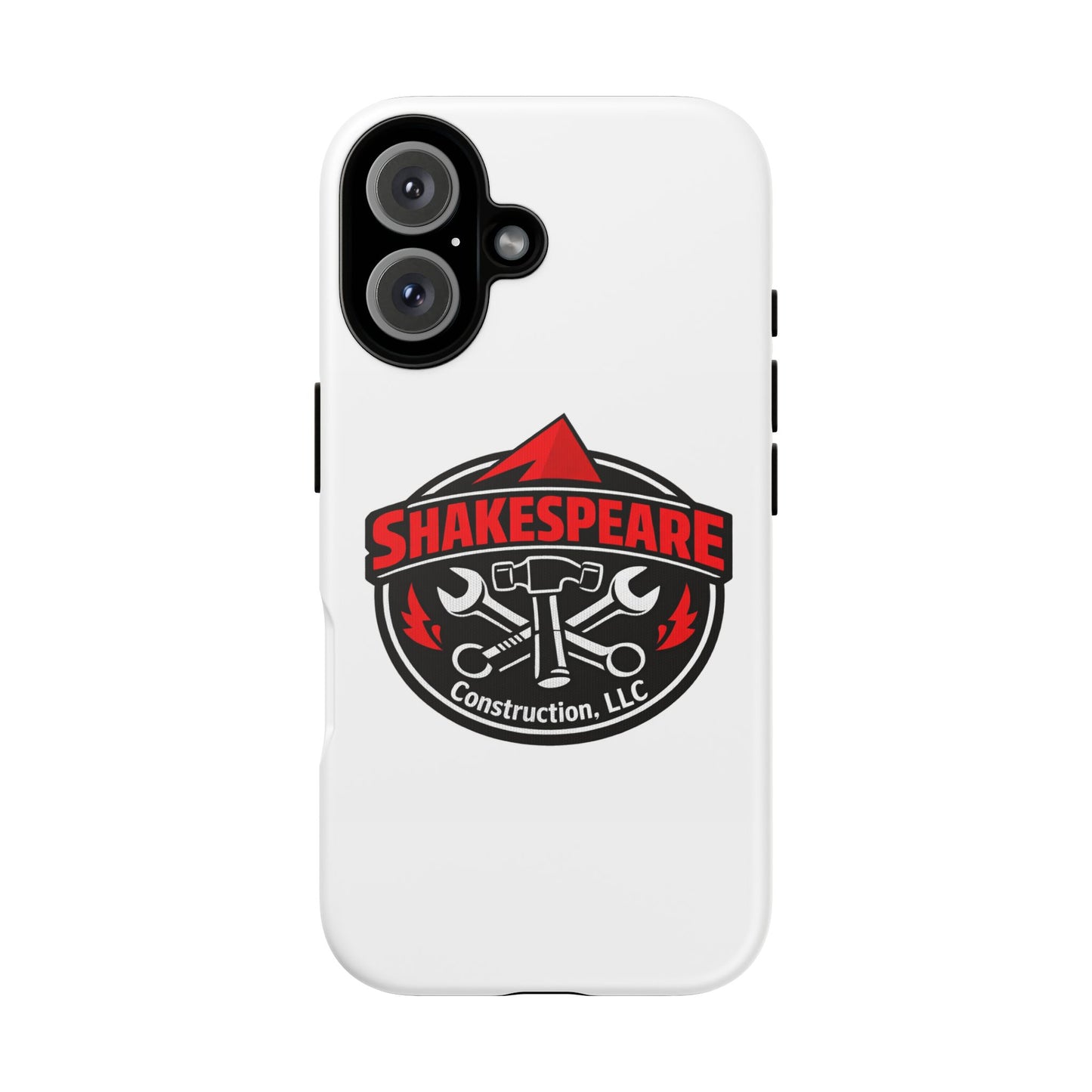 Tough Cases: Shakespeare Construction Logo Phone Case