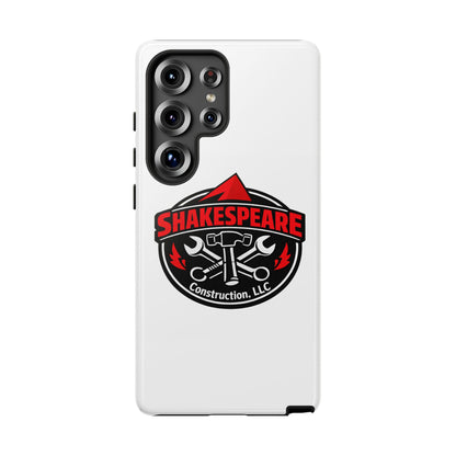 Tough Cases: Shakespeare Construction Logo Phone Case