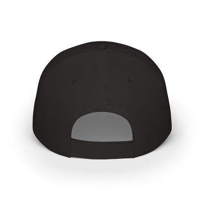 Groom Baseball Cap — Embroidered Red Low Profile Wedding Hat