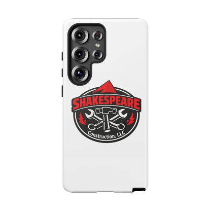Tough Cases: Shakespeare Construction Logo Phone Case