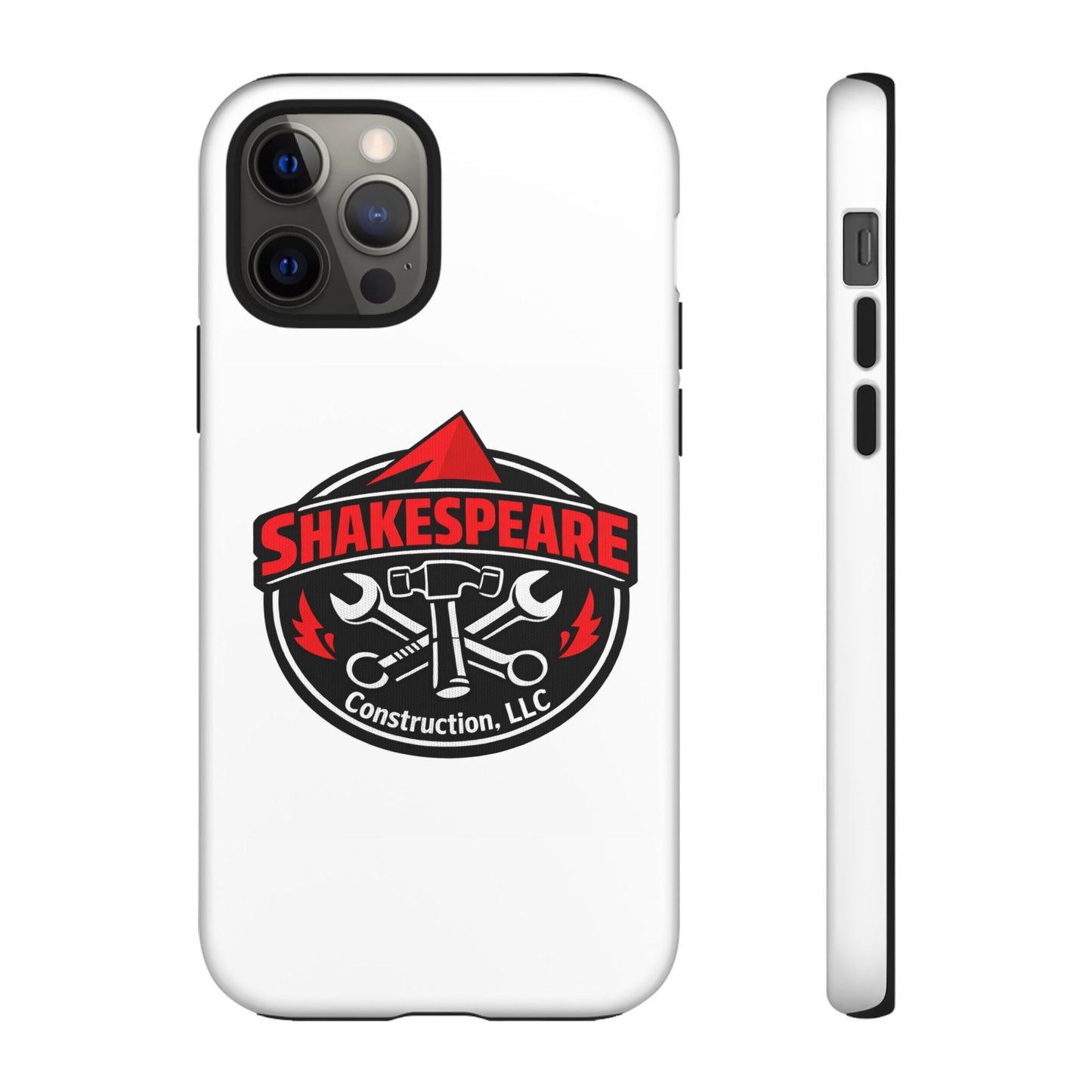 Tough Cases: Shakespeare Construction Logo Phone Case