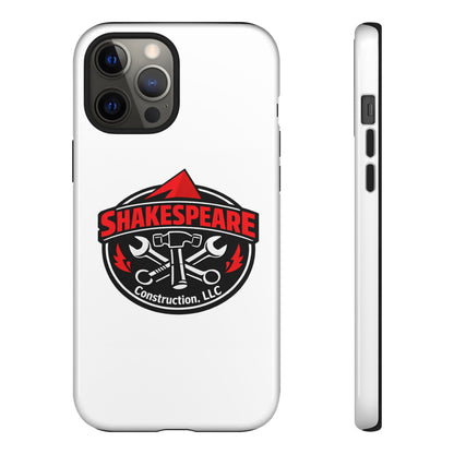 Tough Cases: Shakespeare Construction Logo Phone Case