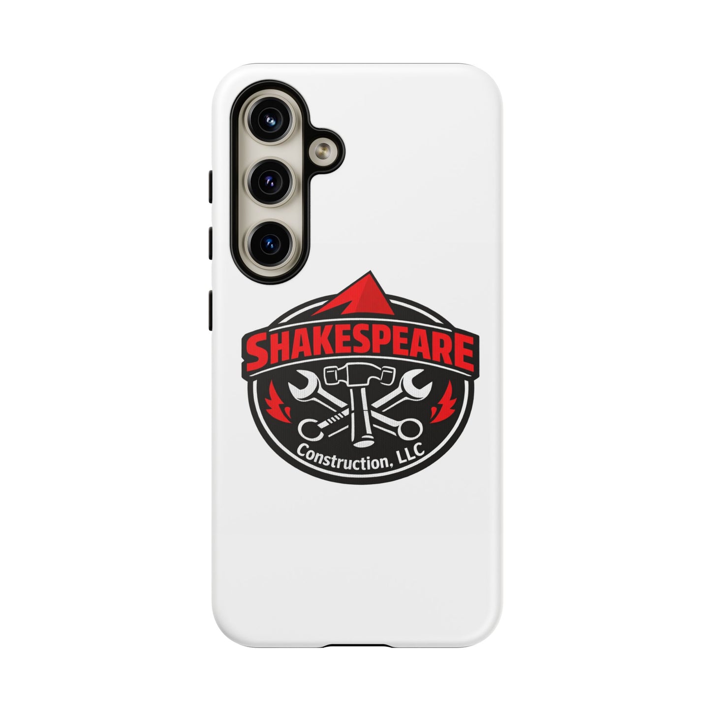 Tough Cases: Shakespeare Construction Logo Phone Case