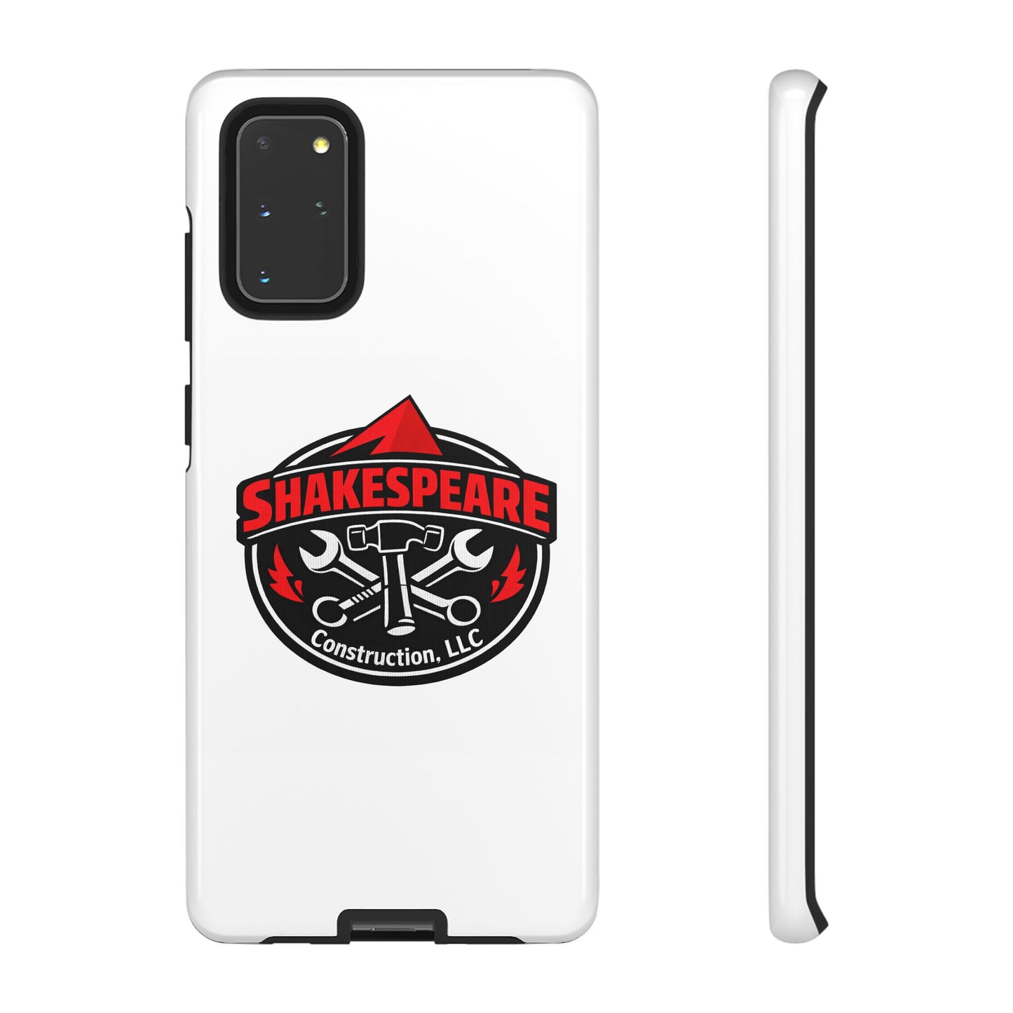Tough Cases: Shakespeare Construction Logo Phone Case