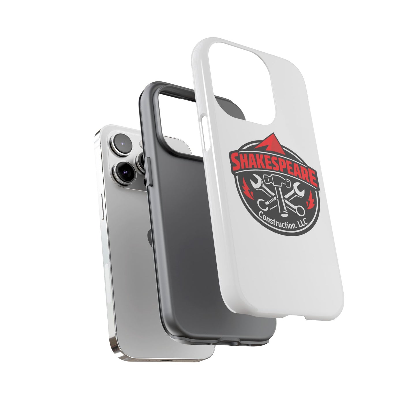 Tough Cases: Shakespeare Construction Logo Phone Case