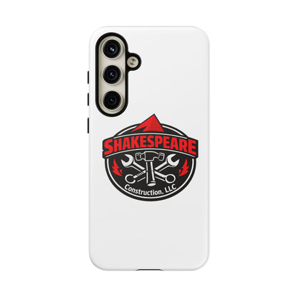 Tough Cases: Shakespeare Construction Logo Phone Case