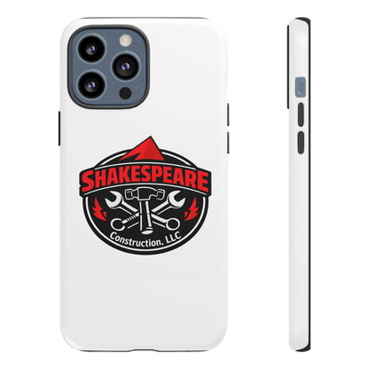 Tough Cases: Shakespeare Construction Logo Phone Case
