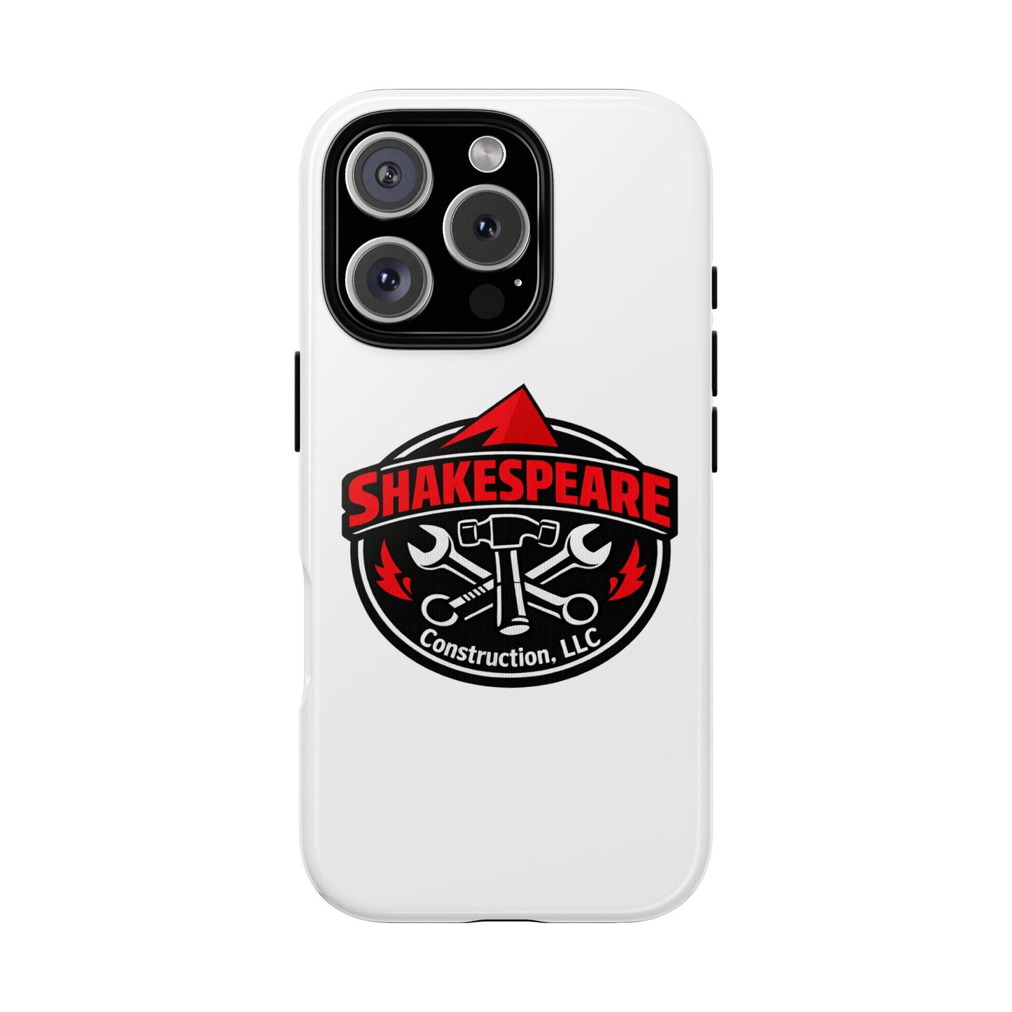 Tough Cases: Shakespeare Construction Logo Phone Case