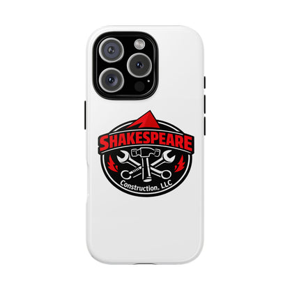 Tough Cases: Shakespeare Construction Logo Phone Case