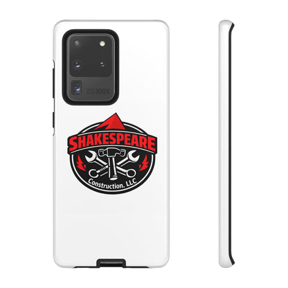 Tough Cases: Shakespeare Construction Logo Phone Case