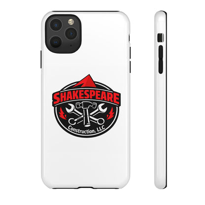 Tough Cases: Shakespeare Construction Logo Phone Case