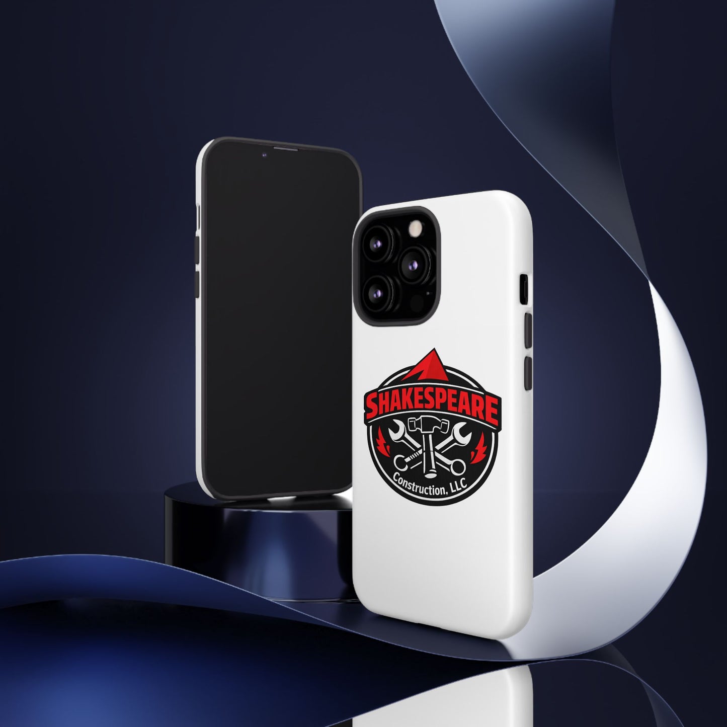 Tough Cases: Shakespeare Construction Logo Phone Case