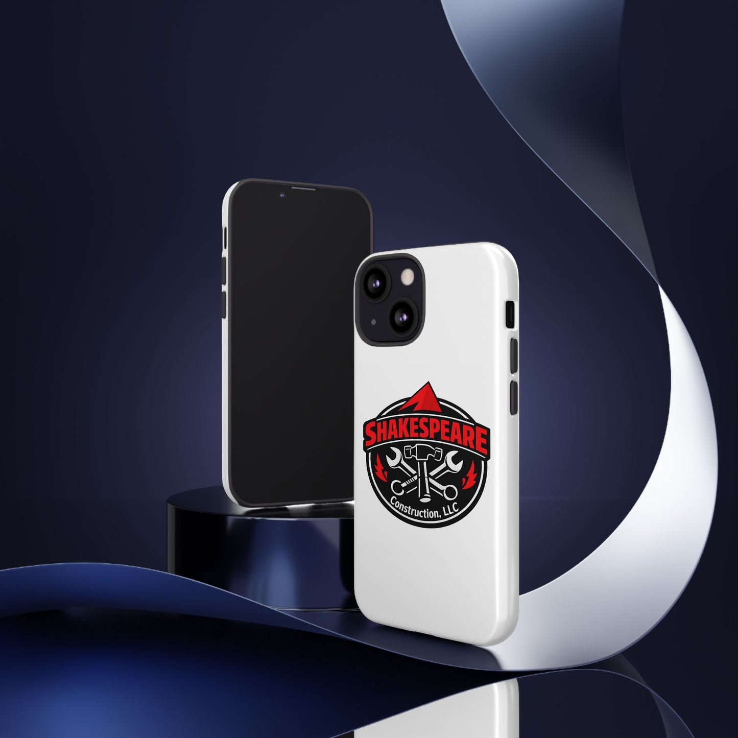 Tough Cases: Shakespeare Construction Logo Phone Case