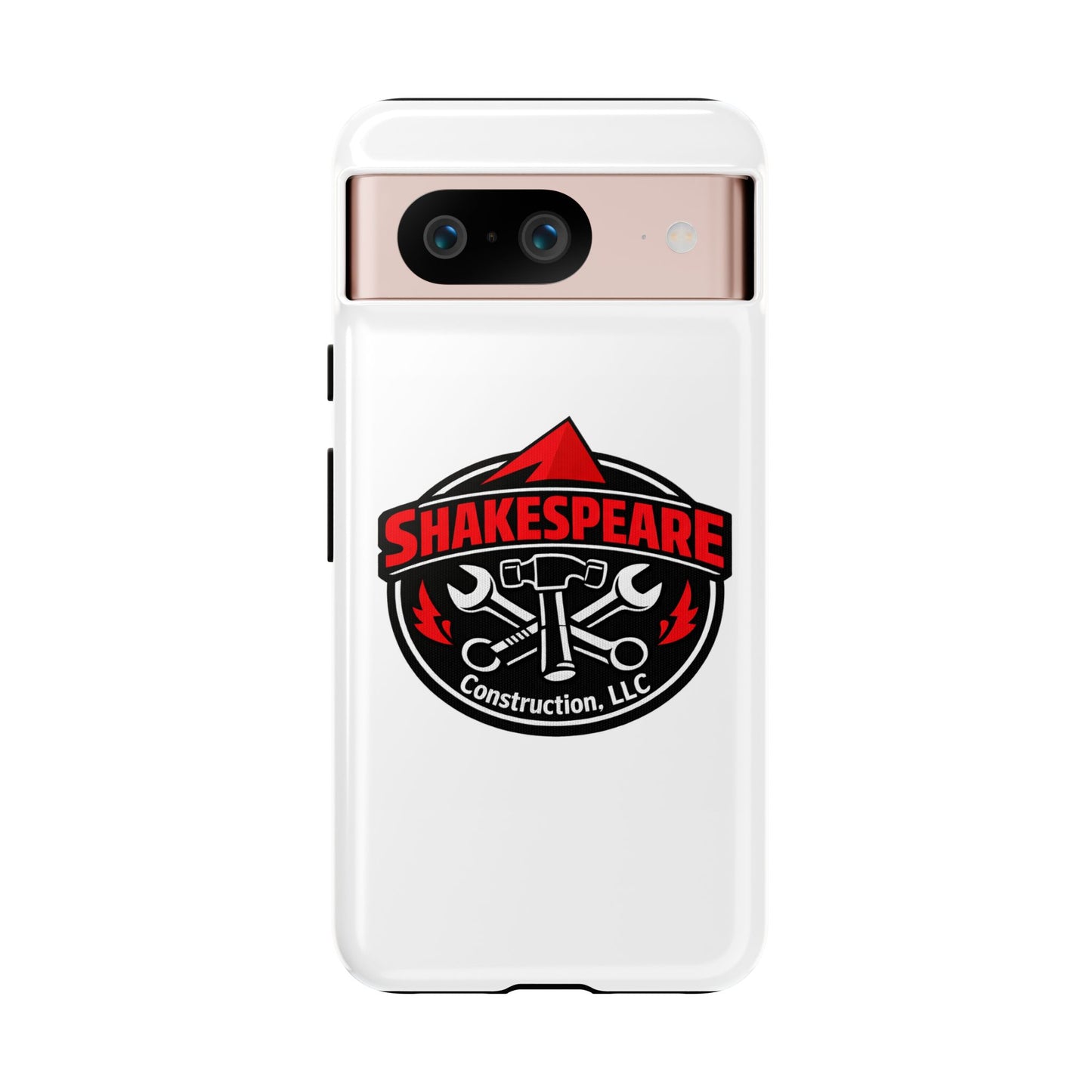 Tough Cases: Shakespeare Construction Logo Phone Case
