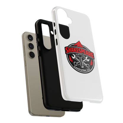 Tough Cases: Shakespeare Construction Logo Phone Case