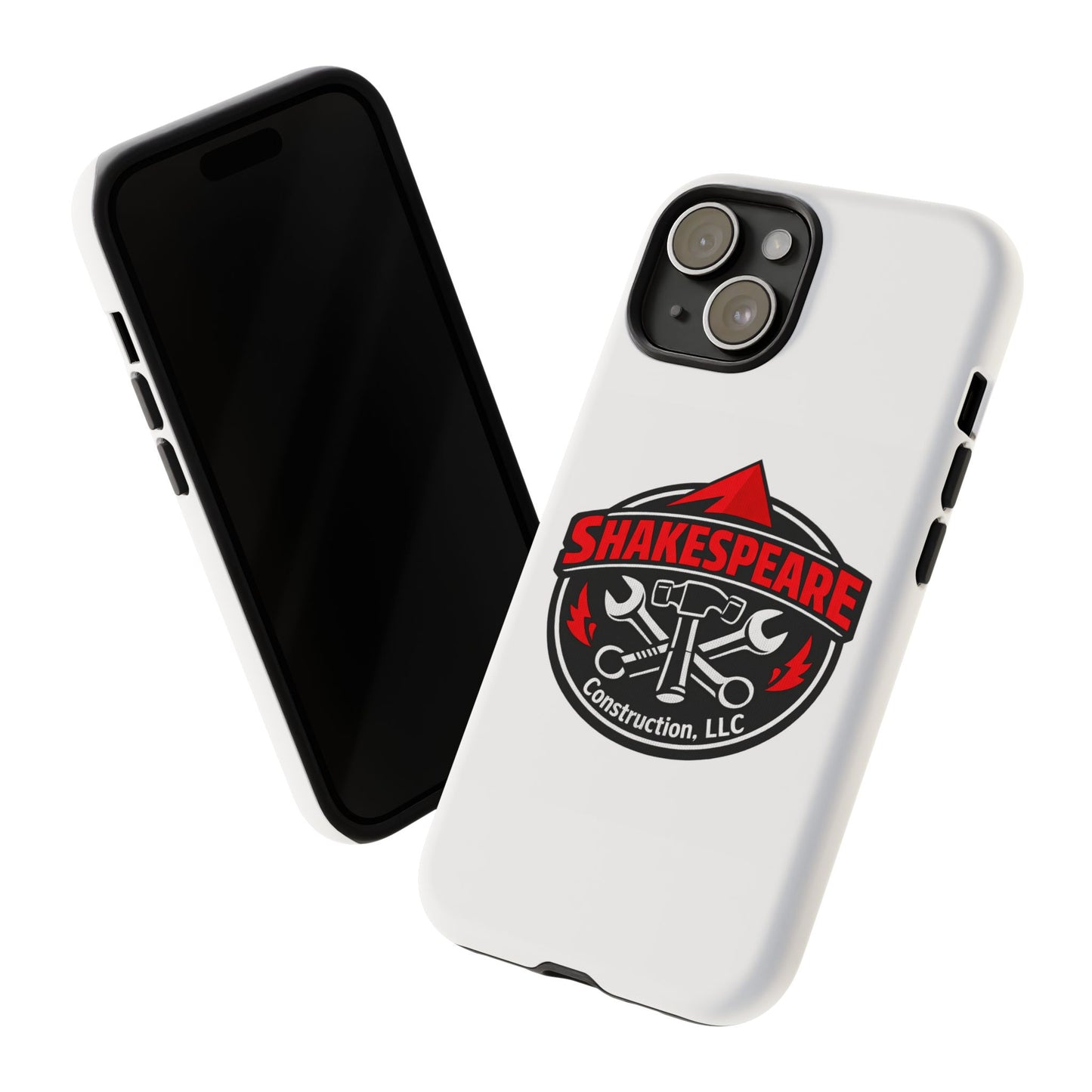 Tough Cases: Shakespeare Construction Logo Phone Case