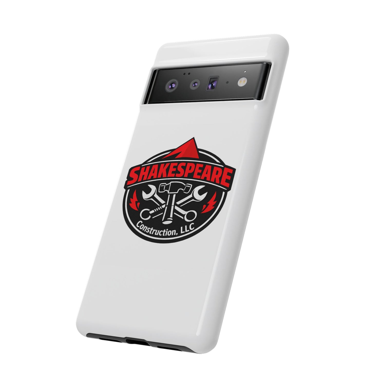 Tough Cases: Shakespeare Construction Logo Phone Case