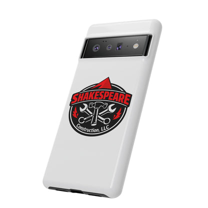 Tough Cases: Shakespeare Construction Logo Phone Case