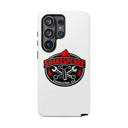 Tough Cases: Shakespeare Construction Logo Phone Case