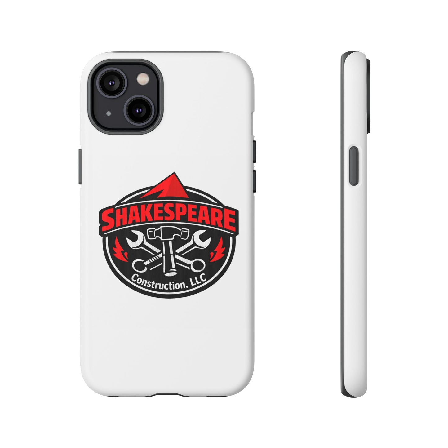 Tough Cases: Shakespeare Construction Logo Phone Case