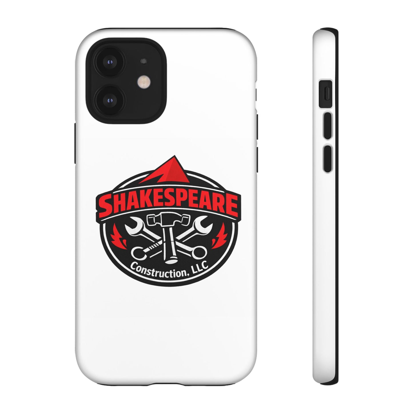 Tough Cases: Shakespeare Construction Logo Phone Case