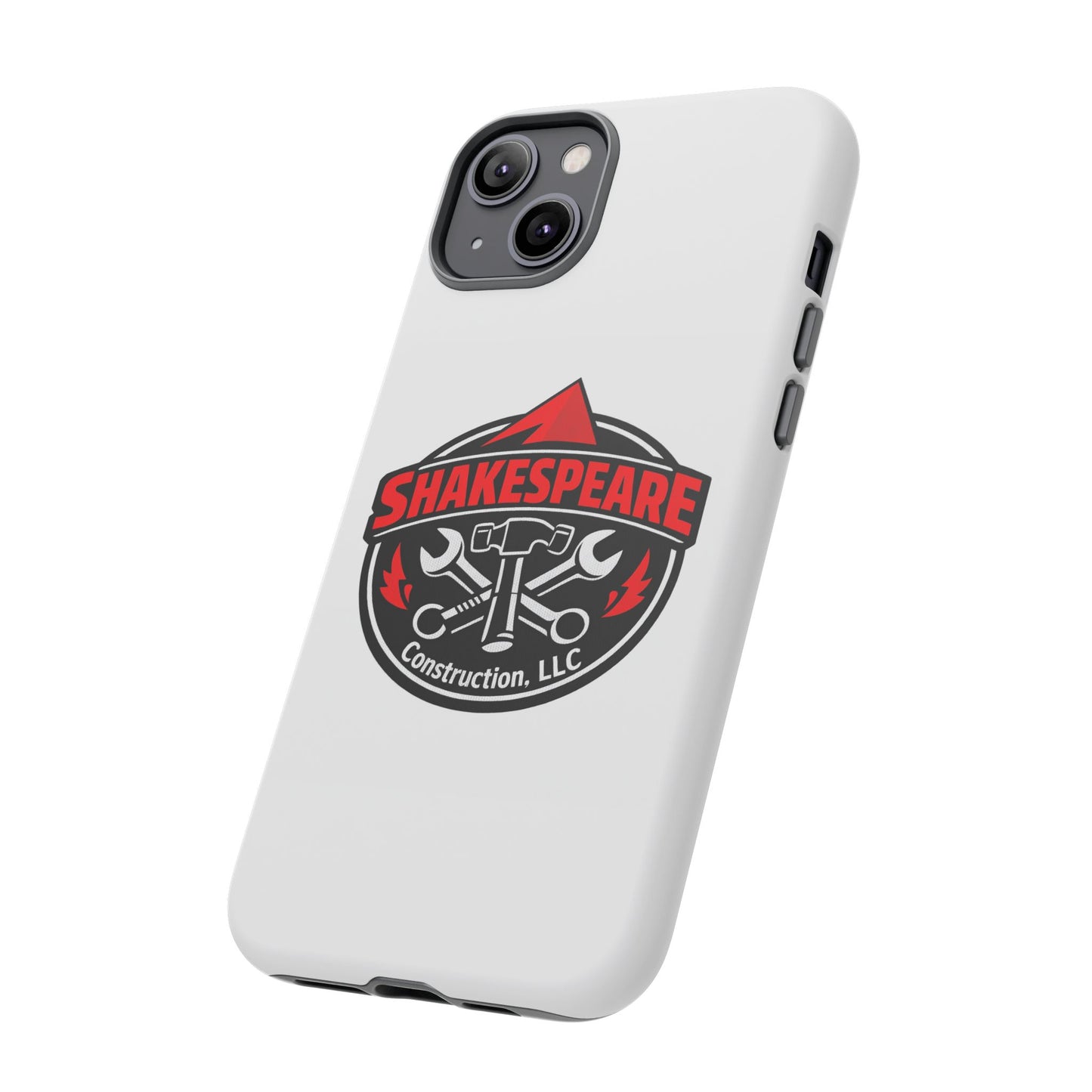 Tough Cases: Shakespeare Construction Logo Phone Case