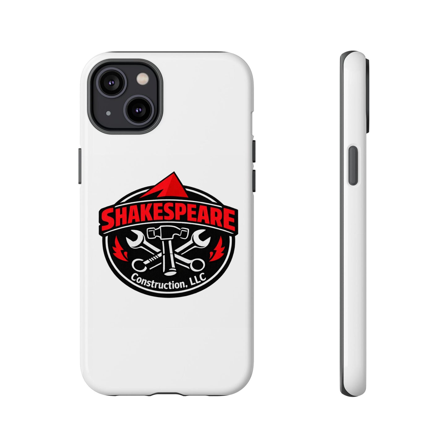 Tough Cases: Shakespeare Construction Logo Phone Case