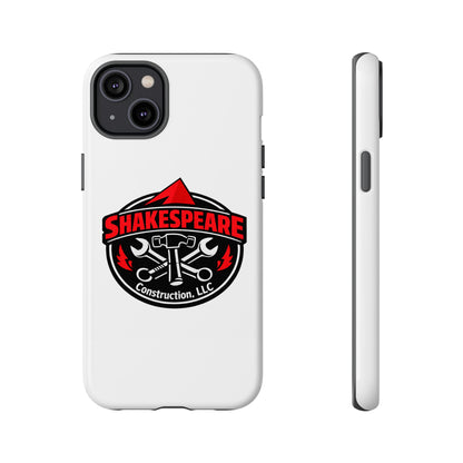 Tough Cases: Shakespeare Construction Logo Phone Case