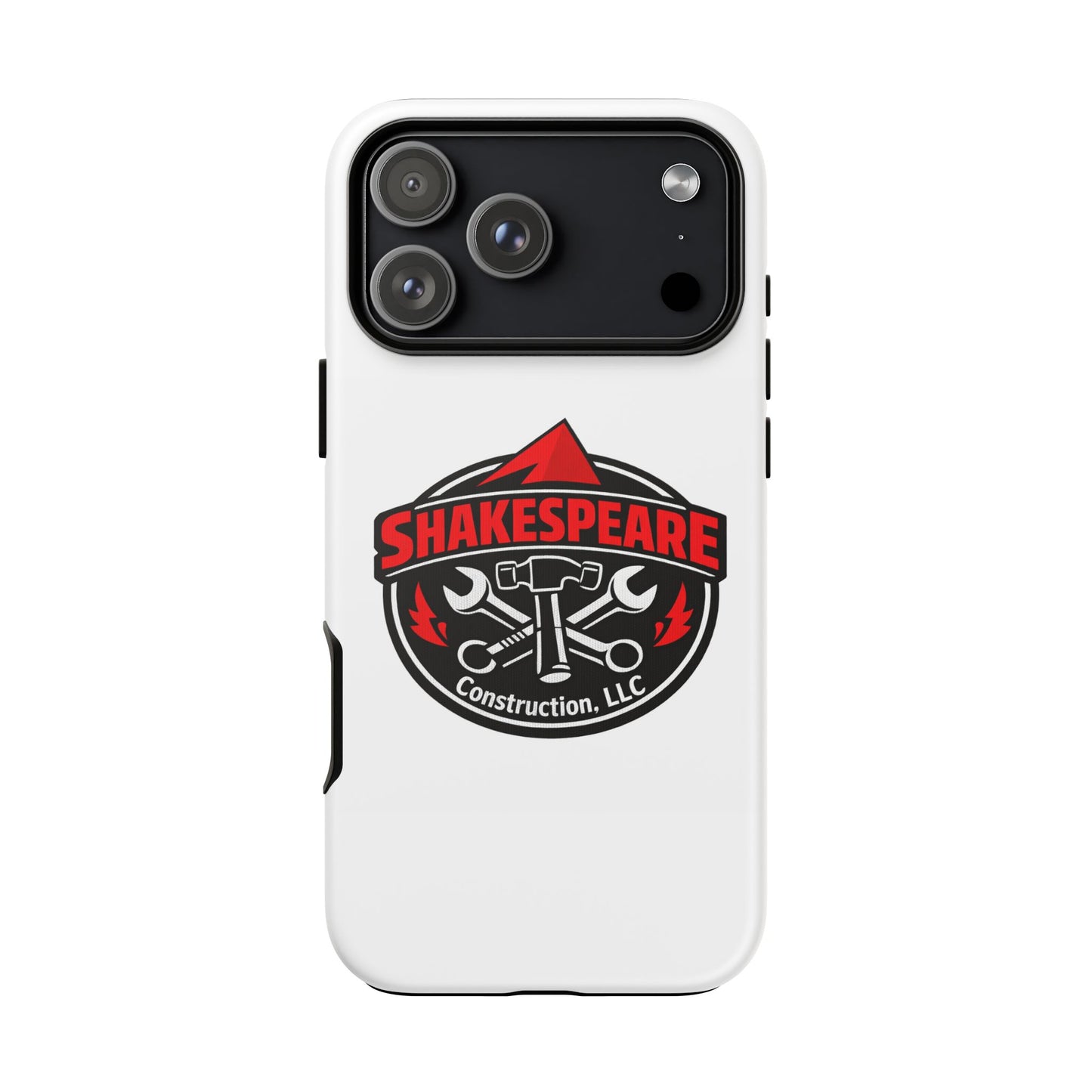 Tough Cases: Shakespeare Construction Logo Phone Case