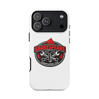 Tough Cases: Shakespeare Construction Logo Phone Case