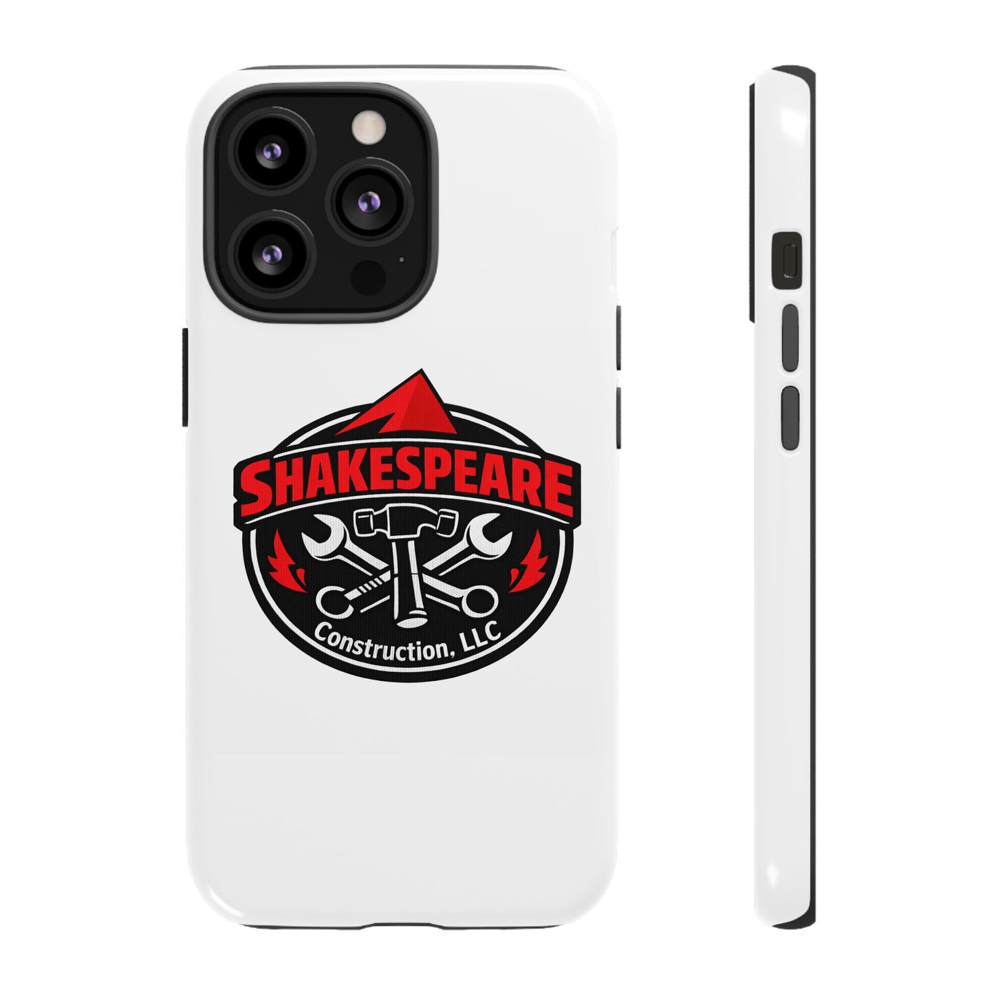 Tough Cases: Shakespeare Construction Logo Phone Case