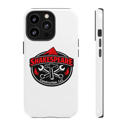 Tough Cases: Shakespeare Construction Logo Phone Case
