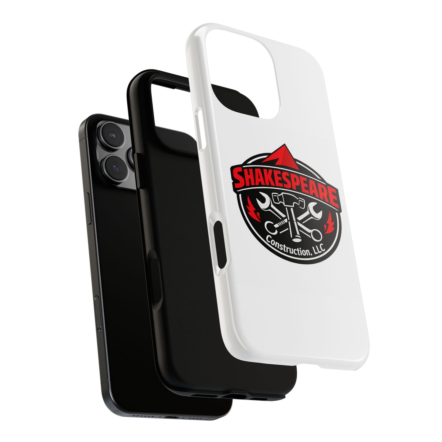 Tough Cases: Shakespeare Construction Logo Phone Case