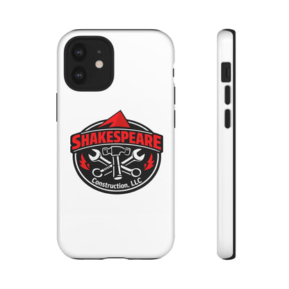Tough Cases: Shakespeare Construction Logo Phone Case