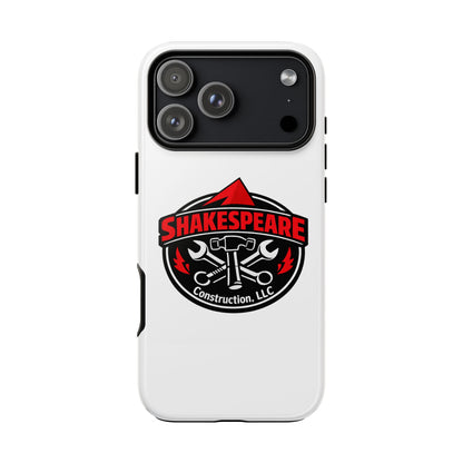 Tough Cases: Shakespeare Construction Logo Phone Case