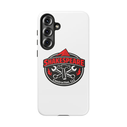 Tough Cases: Shakespeare Construction Logo Phone Case