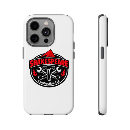 Tough Cases: Shakespeare Construction Logo Phone Case